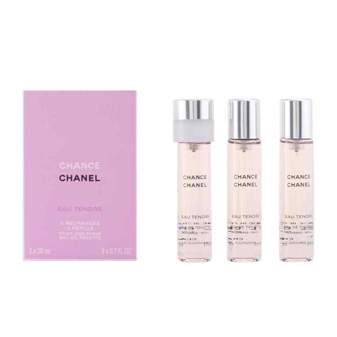 chanel chance twist and spray|chanel chance eau tendre refill.